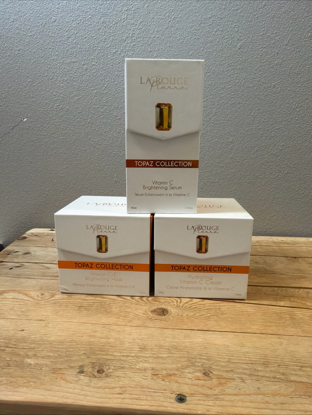 Vitamin C skincare products